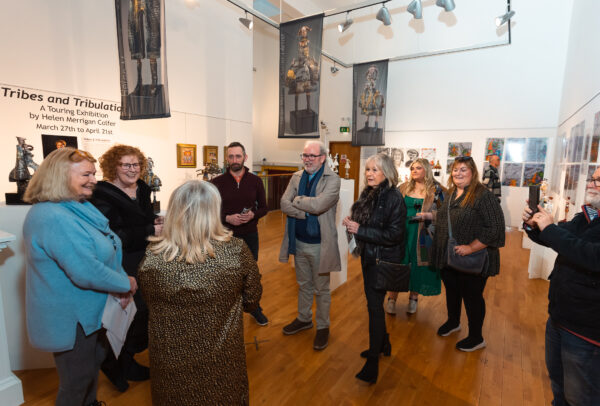 Mayor visits thought-provoking new Alley art exhibition