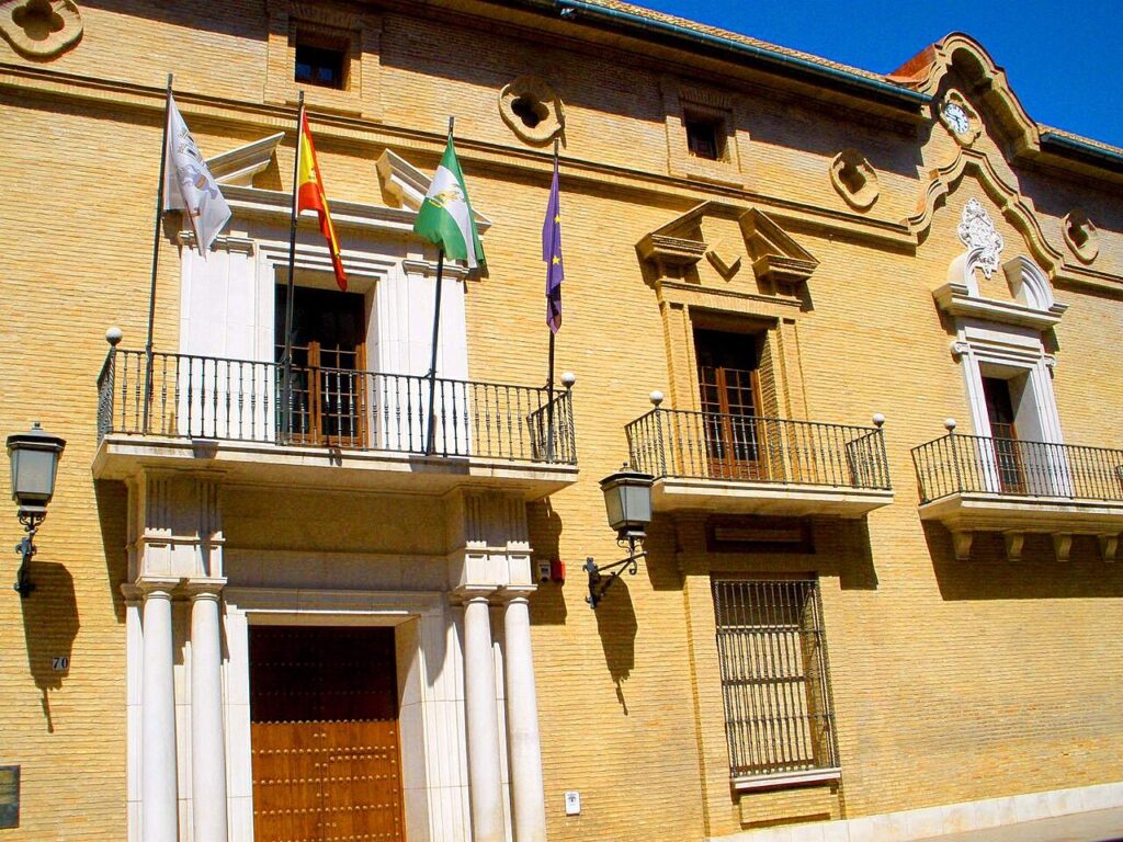 Antequera Town Hall, venue of the Imprenta y Tauromaquia exhibition