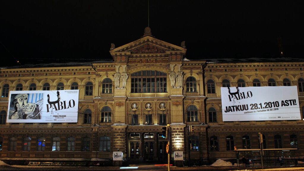 Ateneum Art Museum in Helsinki, venue of the Elga Sesemann exhibition