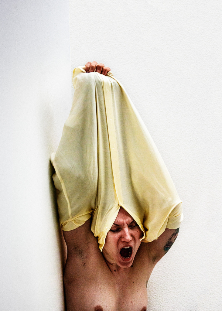 Performer in Dries Verhoeven’s The Fortress at the Dutch Pavilion in 2026