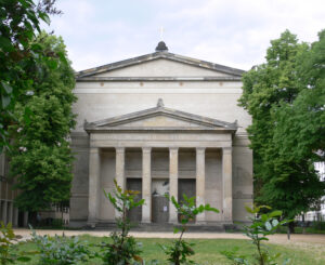 St. Elisabeth Church in Berlin, contextual image for the Phoenix.Sun premiere