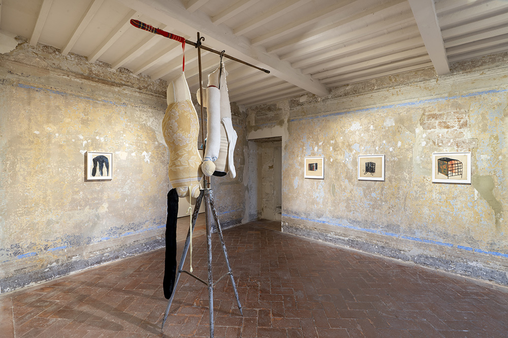 Installation view of Berlinde De Bruyckere’s Same Old, Same Old, photographed by Ela Bialkowska / OKNO Studio