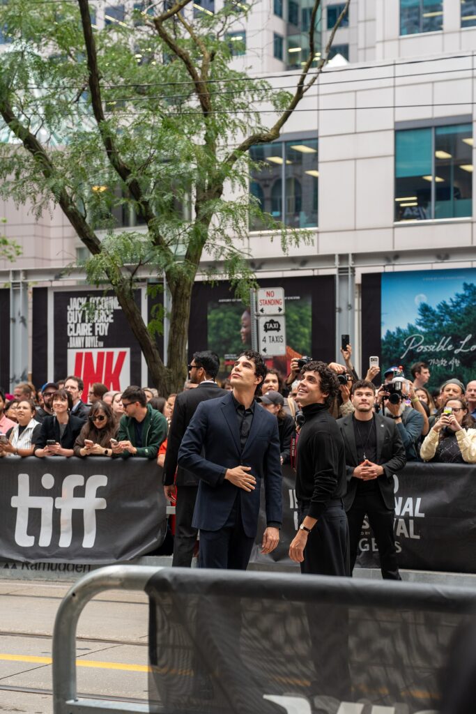 Javier Calvo and Javier Ambrossi together at the 2026 Toronto International Film Festival on 15 September