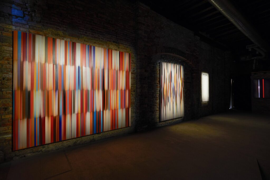 Installation view of Mark Francis’s Sea of Sound at the San Marino Pavilion, Venice Biennale 2026