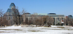 Exterior of the National Gallery of Canada in Ottawa, photographed in 2010