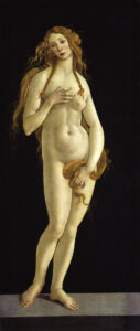 Venus by Sandro Botticelli and workshop, painted around 1490
